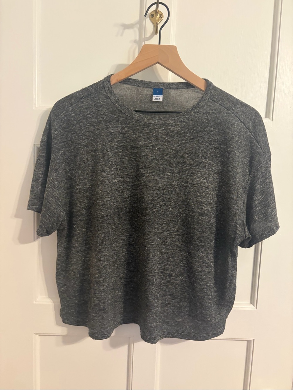 Heather Gray Short Sleeve Crewneck Shirt